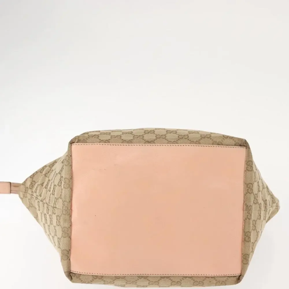 Gucci GG Canvas Tote Bag Beige